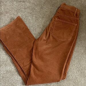 Agolde Vintage Flare in Crawfish Corduroy Pants Size 25